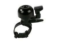 Simson fietsbel mini 32mm flex-band bevestiging zwart - thumbnail