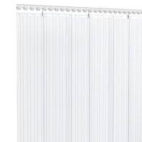 VidaXL Deurgordijn 300x2,6 mm 25 m pvc transparant - thumbnail