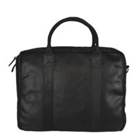 DSTRCT Limited Double Zip 15'' Laptoptas-Black - thumbnail