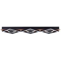 Brilliant Plafondlamp zwart met houtMaureen 88cm - G80113/76 - thumbnail