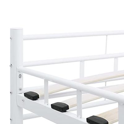Bedframe metaal wit 140x200 cm Bedframe metaal wit 140x200 cm