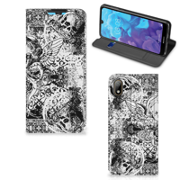 Mobiel BookCase Huawei Y5 (2019) Skulls Angel - thumbnail