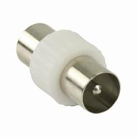 Nedis Satelliet- en Antenne-Adapter | IEC Male naar IEC Male | 1 stuks - CSGB40940WT CSGB40940WT - thumbnail