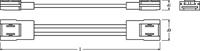 LEDVANCE 272231 LED STRIP PERFORMANCE CONNECTORS Connector Kabellengte: 5.00 cm (l x b x h) 66 x 10 x 5 mm 1 stuk(s) - thumbnail