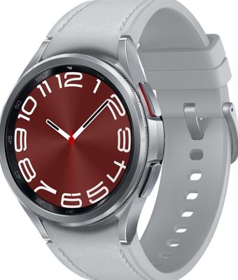 Samsung Galaxy Watch6 Classic 43 mm Digitaal Touchscreen Zilver