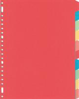 Tabbladen 23-gaats 10-delig assorti karton Kangaro - thumbnail