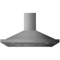 Exquisit KH92-3INOX Schouwkap Grijs - thumbnail