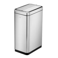 EKO deluxe phantom sensor afvalbak 30l mat rvs - thumbnail