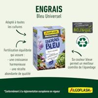 Blauwe Meststof - Algoflash Naturasol - 100% natuurlijk - 1,5 kg - thumbnail