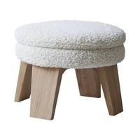 Tikamoon - Mattak - Himalaya Pouf van massief eikenhout - thumbnail