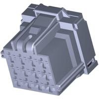 TE Connectivity 8-968972-1 Female behuizing (kabel) MCP Totaal aantal polen: 12 Inhoud: 1 stuk(s) - thumbnail