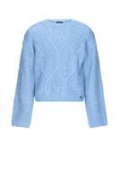 NoBell winter sweater meisjes - licht blauw - Katy - gebreid - thumbnail
