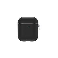 Valenta Leather Snap Case Apple Airpods Gen 1/2 Black - thumbnail