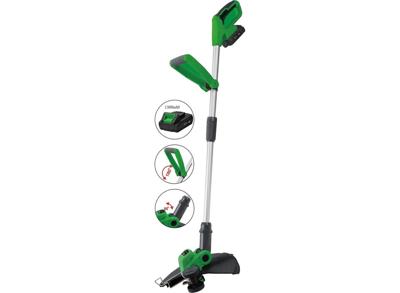 Hofftech Accu grastrimmer - automatische lijnvoeding - 20V - 1300 mAh - 300 mm maaibreedte