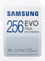 Samsung EVO Plus SDXC 256GB UHS-I V30 - thumbnail