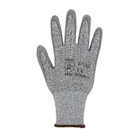 Asatex Snijbestendige handschoen | maat 11 grijs/grijs | EN 388 PSA-categorie II | HDPe met polyurethaan | 10 paar - 3711E/11 3711E/11 - thumbnail
