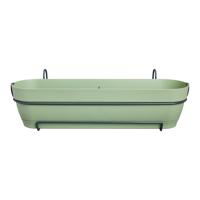 Elho Vibia Campana balkonbak Allin1 70 cm pistache groen - thumbnail