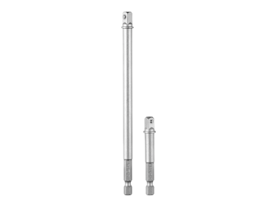 PARKSIDE Doppenset, adapterset of dop verlengstuk (Verlengstuk 1/4 inch 2-delig)
