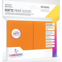 Gamegenic - Sleeves Matte Prime Orange (100 Sleeves) - thumbnail