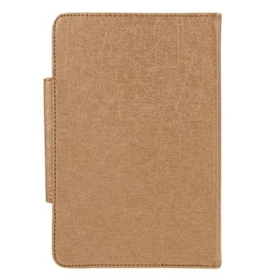 Universeel PU leren Hoesje met houder en afneembaar Bluetooth Toetsenbord voor 7 inch Tablet PC (bruin)