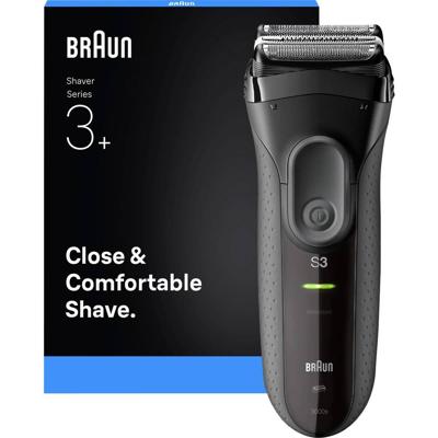 Braun Braun Rasierer Series 3 3000 Black/Grey Scheerapparaat Grijs