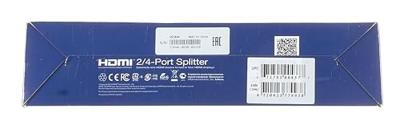 4-Poorts HDMI-Splitter Zwart - thumbnail