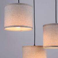 Just Light Landelijke plafondlampBark hout - 11236-79 - thumbnail