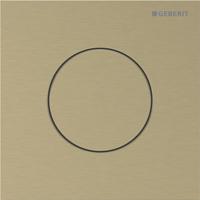 Bedieningsplaat Geberit Type 40 Pneumatisch Round Messing - thumbnail