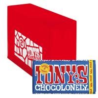 Chocolade Tony&apos;s Chocolonely puur reep 180gr | 15 stuks - thumbnail