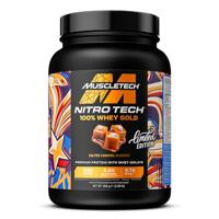 MuscleTech Nitro Tech 100% Whey Gold Salted Caramel (908 g) - thumbnail