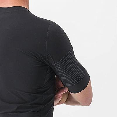 Castelli Premio black fietsshirt korte mouw zwart heren L