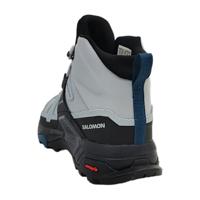 Salomon X ULTRA MID WIDE GTX Hoge Wandelschoen Dames Quarry/Black/Legion Blue 7,5 - thumbnail