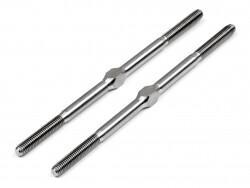 Titanium turnbuckle m3x69mm (2pcs)