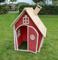 EXIT Fantasia 100 houten speelhuis - rood - thumbnail