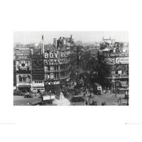 Kunstdruk Time Life - Piccadilly Circus London 1942 60x80cm - thumbnail
