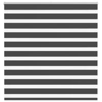 VidaXL Zebra rolgordijn 145x150 cm stofbreedte 140,9 cm zwart - thumbnail