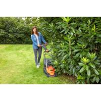 Black & Decker Black and Decker Grasmaaier Elektrisch Instelbare maaihoogte, In hoogte verstelbare greep met klapfunctie 1600 W Snijbreedte max. 38 cm - thumbnail