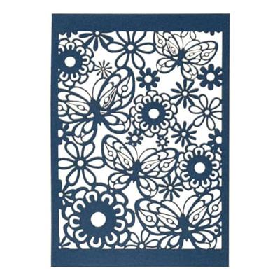 Creativ Company Patroonkarton blauw, 10st.