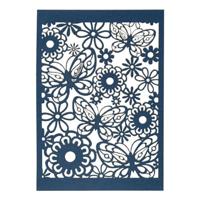 Creativ Company Patroonkarton blauw, 10st. - thumbnail