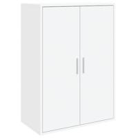 Dressoir 60x31x84 cm bewerkt hout wit - thumbnail