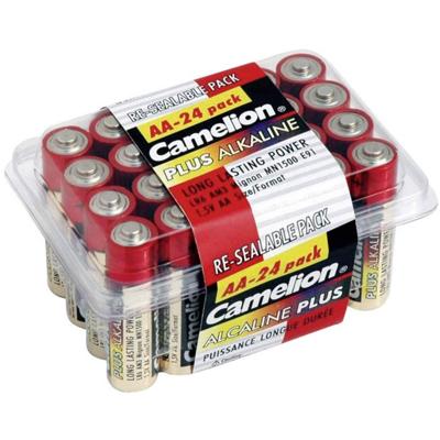 Camelion aa alkaline batterijen per 24