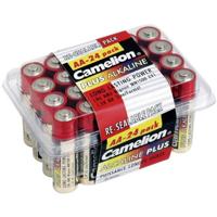 Camelion plus alkaline aa/lr6 batterij box 24 stuks - thumbnail
