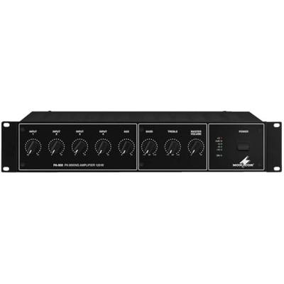 Monacor PA-900 PA-versterker 120 W 4-kanaals Monacor PA-900 PA-versterker 120 W 4-kanaals