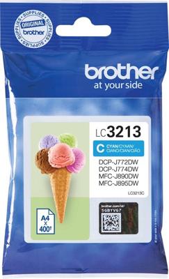 Brother LC3213C inktcartridge 1 stuk(s) Origineel Hoog (XL) rendement Cyaan
