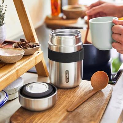 Zwart+Blum Voedselcontainer - 0,4 liter - Zwart Zwart+Blum Voedselcontainer - 0,4 liter - Zwart