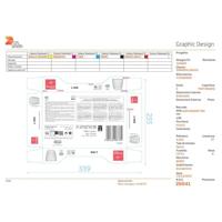 Bormioli Rocco Waterglazen Line - Blauw - 290 ml - 6 stuks - thumbnail