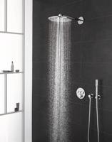 Grohe Grohtherm SmartControl doucheset rond met SmartBox hoofddouche, handdouche chroom en thermostaatkraan - thumbnail