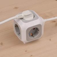 Brennenstuhl ALEA-Power socket kubus 4-voudig (met 1,4 m kabel en kinderbeveiliging) - 1150090 - thumbnail