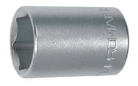 Promat/Tecwerk Dopsleutelbit | 3/8 inch 6-kant | sleutelwijdte 17 mm | lengte 30 mm - 4000821532 - thumbnail