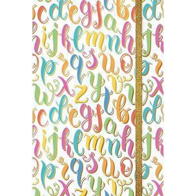 Notitieboekje letters tc 150-110mm multi papier